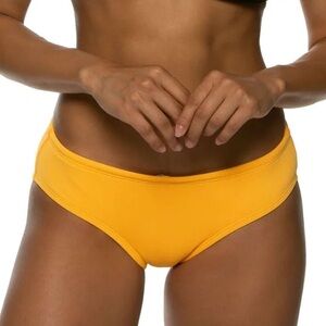 Jolyn Ally Bikini Bottom in Mango